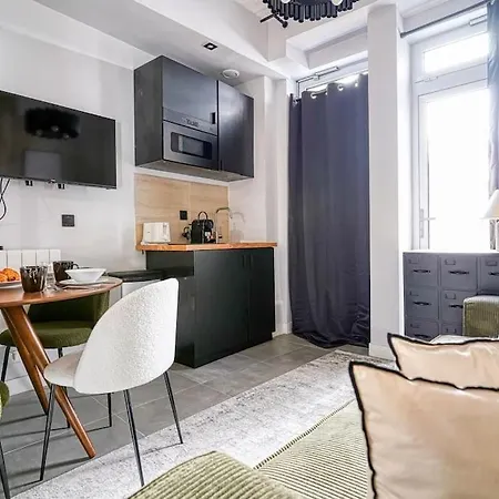 Cosy #louvres #opera Sentier Apartman *